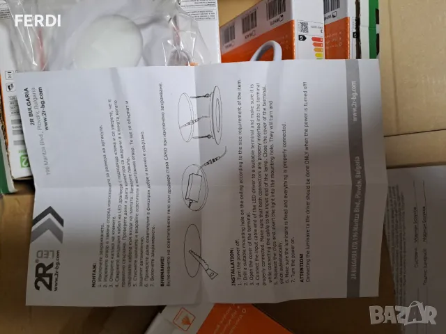 LED лунички, снимка 3 - Лампи за таван - 47657916