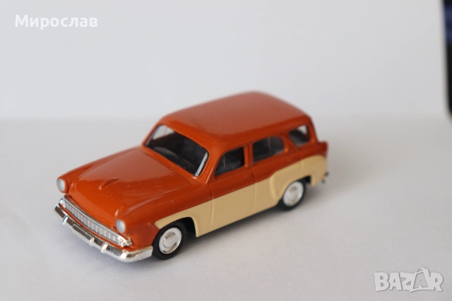 1/64 GRELL MODEL МОСКВИЧ??? КОЛИЧКА РЕТРО МОДЕЛ, снимка 6 - Колекции - 52954668