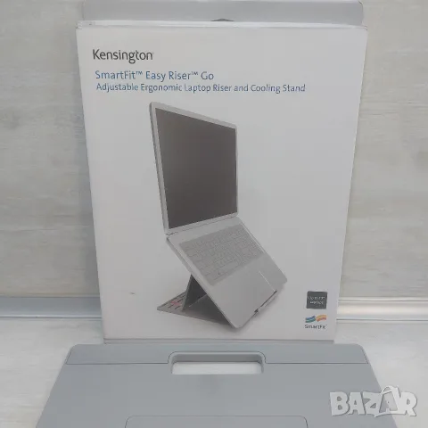ТОП: Нова Ергономична Стойка за Лаптоп Kensington SmartFit Easy Riser Go Охладител, снимка 5 - Лаптоп аксесоари - 56155754