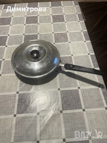 Алуминиев тиган с капак /тигани/, снимка 5 - Прибори за хранене, готвене и сервиране - 52535470