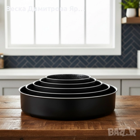 Алуминиева мраморна тава