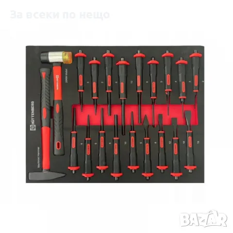 Шкаф с инструменти със 7 чекмеджета – 6 пълни ForceKraft - Huttenberg, снимка 5 - Други инструменти - 50322657