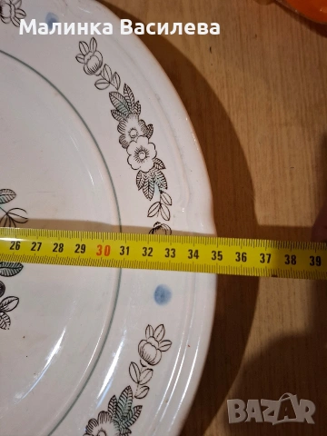 голямо плато , снимка 4 - Чинии - 53491103