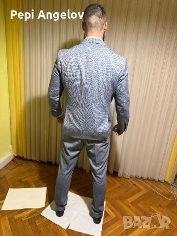 Елегантни мъжки костюми + официални обувки – абитуриентски, неразличими от нови 👔, снимка 4 - Костюми - 53853222