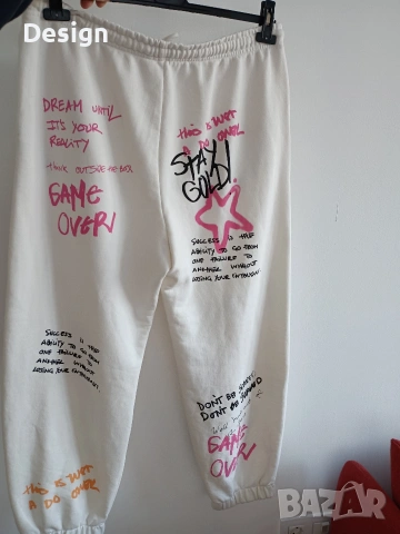 Спортно долнище на анцунг Bershka, снимка 2 - Спортни дрехи, екипи - 53848224