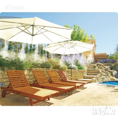 Охлаждаща система с водна мъгла, за двор, тераса, веранди – 10, 15 и 20м., снимка 4 - Други - 52863854