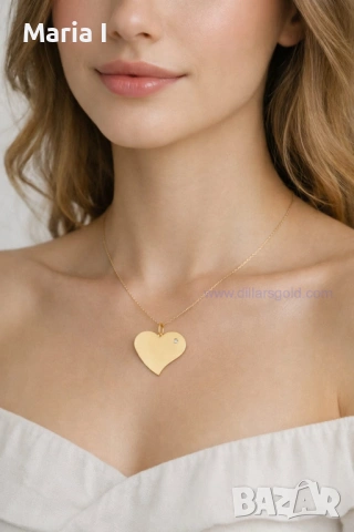 Дамски златни колиета, снимка 8 - Колиета, медальони, синджири - 53558176