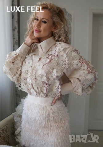 💎 Дамски Ризи, снимка 3 - Ризи - 53812254