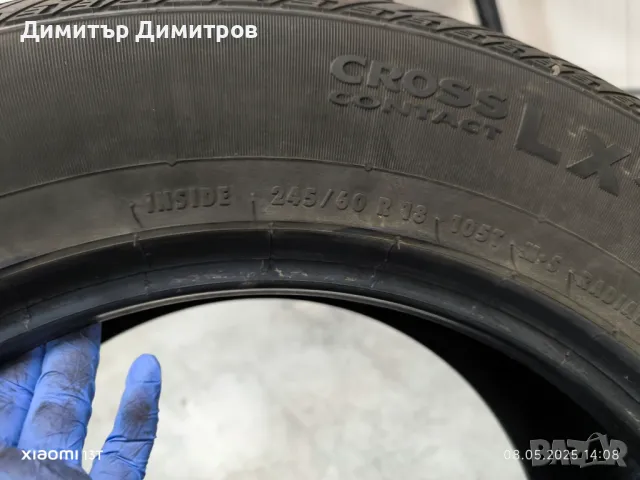 continental crosscontact lx sport m+s, снимка 7 - Гуми и джанти - 50206603