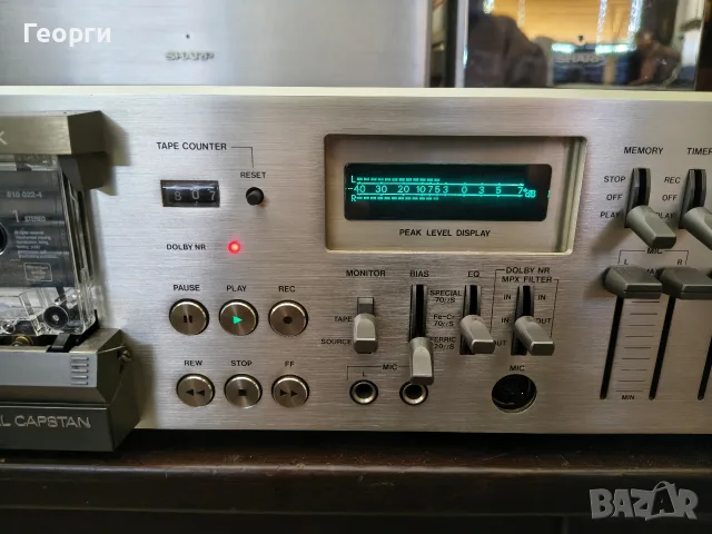 Касетен Дек ITT HiFi 8025, снимка 4 - Декове - 55904482