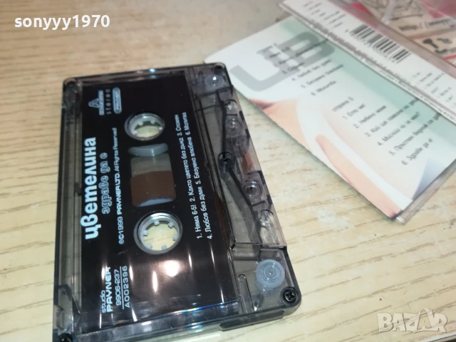 ЦВЕТЕЛИНА-ОРИГИНАЛНА КАСЕТА 2805251525, снимка 4 - Аудио касети - 50458854