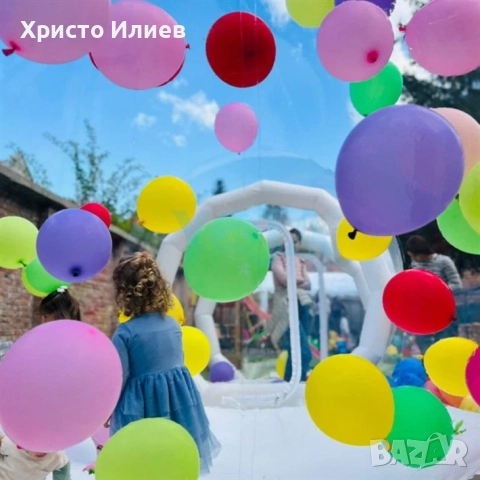 Надуваема балонена къща тип иглу балонна палатка за парти 2,5м, снимка 11 - Други - 51849565