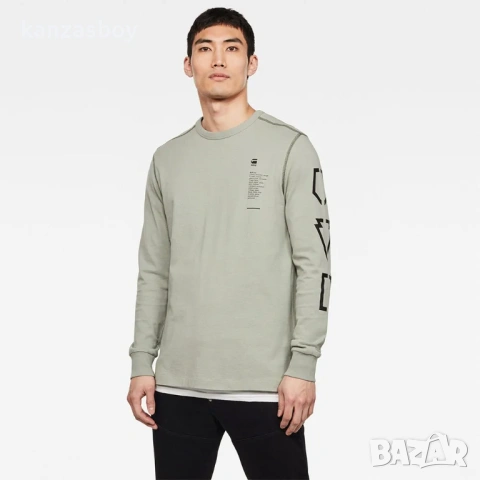 G-Star Multi Arm GR Shield Long Sleeve - страхотна мъжка блуза М, снимка 2 - Блузи - 53433178