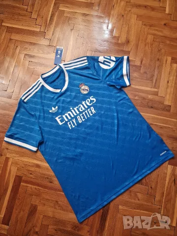 Страхотна мъжка футболна тениска ADIDAS REAL MADRID 25 / 26 , нова с етикет, снимка 4 - Футбол - 55984672