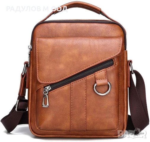 Мъжки чанти кожа 2 модела в три цвята , снимка 2 - Чанти - 41571095