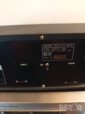 SONY TC - WE435, снимка 6 - Декове - 53749279