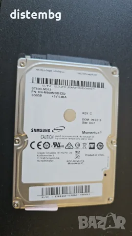 Твърд диск за компютър HDD Samsung st500lm012  500GB  2.5'' SATA