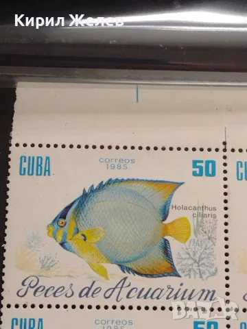 Пощенски марки чисти ЖИВОТНИ РИБИ поща КУБА за КОЛЕКЦИЯ 46766, снимка 3 - Филателия - 47321123