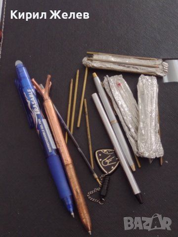 Лот стари химикалки пълнители за КОЛЕКЦИЯ ДЕКОРАЦИЯ БИТОВ КЪТ АРТ ПАНО 38282, снимка 6 - Други ценни предмети - 41161476