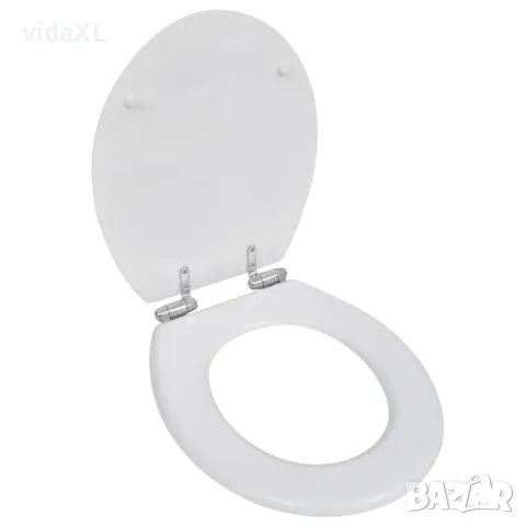 vidaXL Тоалетна седалка МДФ капак(SKU:140798, снимка 1 - Други - 47778060