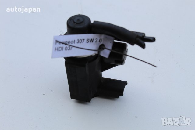 Вакуум клапан соленоид Пежо 307 св 2.0хди 03г Peugeot 307 sw 2.0hdi 2003