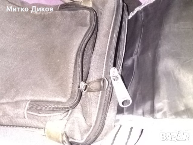 Чанта за през рамо промазан плат маркова на Дизел  24х19х8см, снимка 9 - Чанти - 40384721