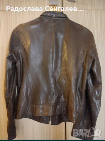 Дамско кожено яке , снимка 4 - Якета - 39520323