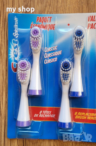 Ново!Глави за четки за зъби Crest Spinbrush , снимка 3 - Други - 36439745