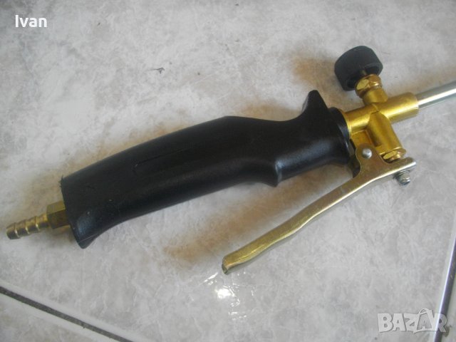 Нова Горелка На Газ Пропан-Бутан За Покриви/Хидроизолации-73см/ф70мм/Бронз Глава/Спусък, снимка 10 - Други инструменти - 41393225