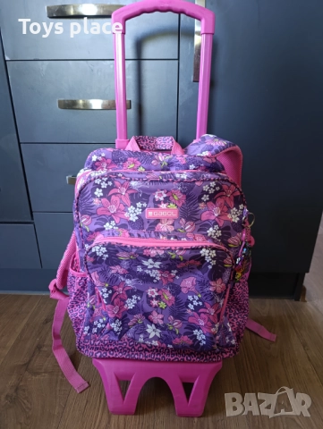 Габол голяма раница за училище на колелца Gabol, снимка 2 - Ученически пособия, канцеларски материали - 51461244