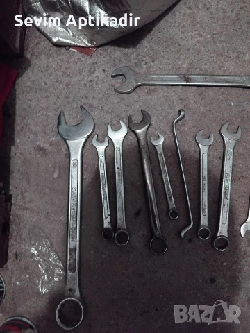 Комплект гаечени ключове, снимка 2 - Ключове - 52940477