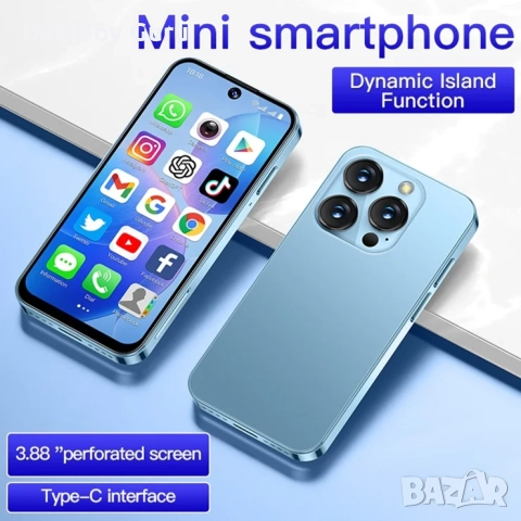 SOYES XS19 Mini смартфон 2GB RAM 16GB ROM 3.88 инча 2000mAh 3G, снимка 2 - Телефони с две сим карти - 52826443