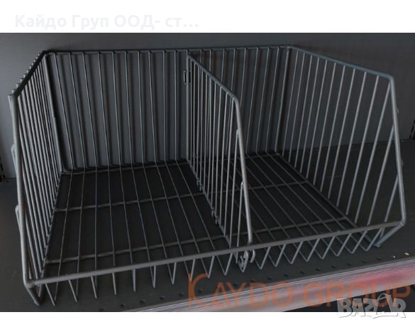 Телен кош с 1 подвижна преграда 50/40/26 см! НОВО НАЛИЧНИ! Търговско оборудване!, снимка 8 - Стелажи и щандове - 42012642