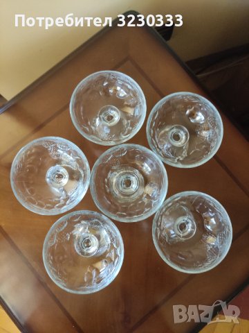 Стъклени чаши за мелба сладолед, снимка 1 - Чаши - 41428156