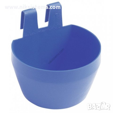 Купичкa с куки за Вода или Храна 300мл. пластмасова - Kerbl Арт. №: 71410 