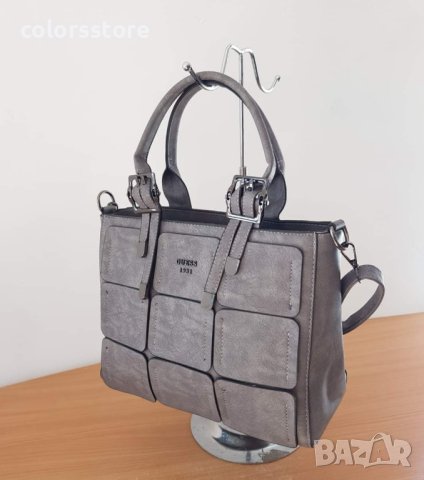Луксозна чанта Guess/сива код SG55G, снимка 2 - Чанти - 32111938
