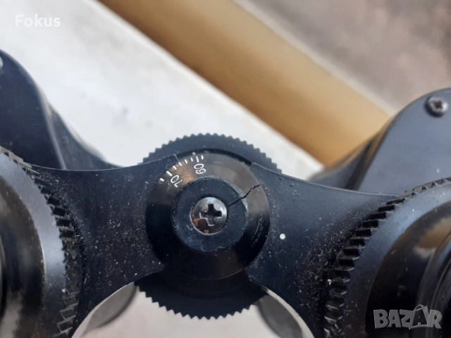 Голям стар бинокъл 7/50, снимка 3 - Антикварни и старинни предмети - 53339848