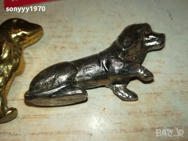 КУЧЕНЦА ОТ АНГЛИЯ-МЕД/МЕСИНГ/БРОНЗ 2107250715, снимка 7 - Антикварни и старинни предмети - 51087202