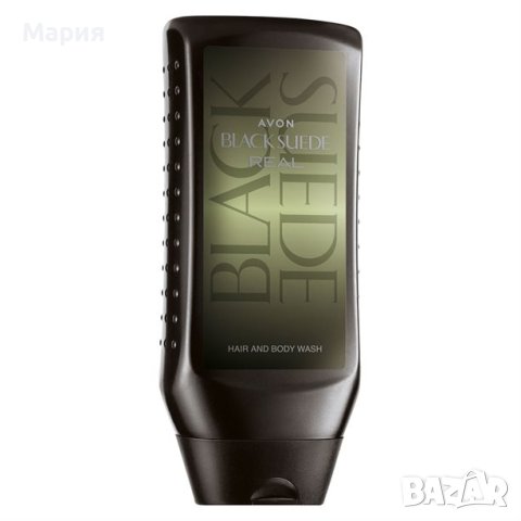 Avon- комплект Black suede Real, снимка 2 - Мъжки парфюми - 41453482