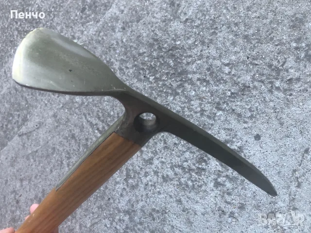 стар пикел "AKADEM. PICKEL Meister F. RALLING FULPMES" - MADE IN AUSTRIA - 1950/60г. - МИНТ, снимка 12 - Антикварни и старинни предмети - 55338076