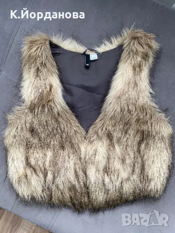 Дамски пухен елек H&M