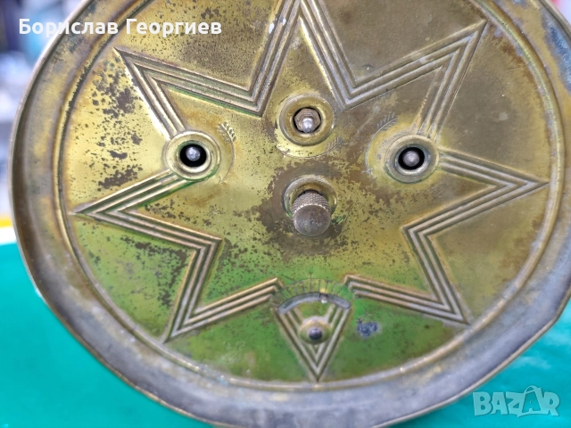 Стар будилник Junghans, снимка 5 - Антикварни и старинни предмети - 52647473