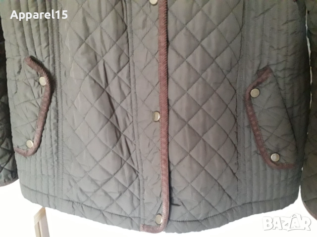 Американско марково тъмнозелено яке с качулка L/ XL, снимка 4 - Якета - 52388568