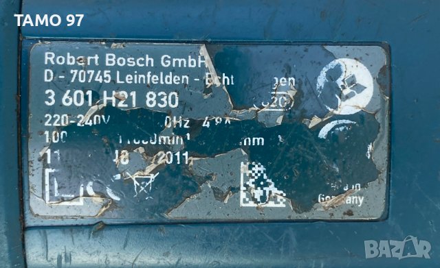 BOSCH GWS 1000 - Ъглошлайф 1000W, снимка 4 - Други инструменти - 41928181