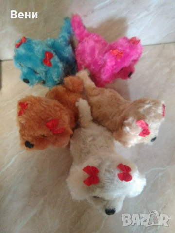 Ходещо и лаещо куче със светещи очи или опашка, снимка 9 - Музикални играчки - 35127142