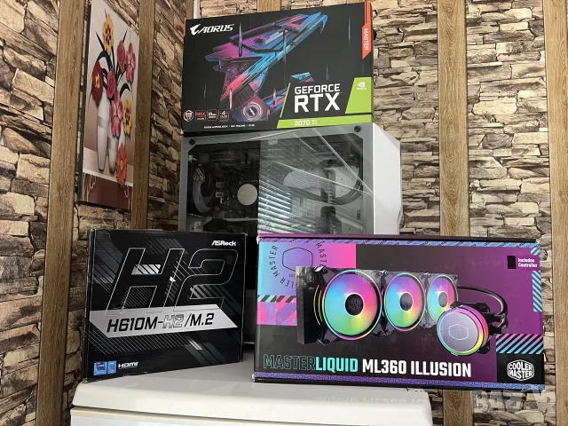 Геймърски Компютър / i5 13500 / 32GB RAM / RTX 3070ti / NVMe , снимка 4 - Геймърски - 56325634