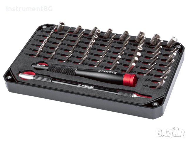 Комплект прецизни инструменти PARKSIDE® / 66 части, снимка 3 - Други инструменти - 41624959