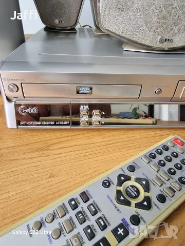Система за домашно кино LG LH-CX440 (DVD / VHS / Радио тунер )с 5.1 тонколони, снимка 5 - Плейъри, домашно кино, прожектори - 56046393