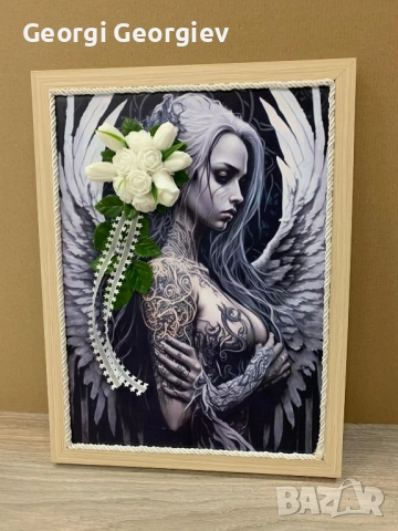 цветя изработени с глицеринов ароматен сапун и Българска роза Стара Загора,бивше кино Септември, снимка 2 - Декорация за дома - 52499819