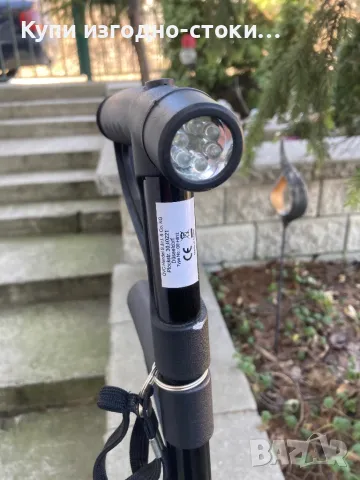 Бастун с лед фенер, снимка 2 - Грижа за възрастни - 49096536